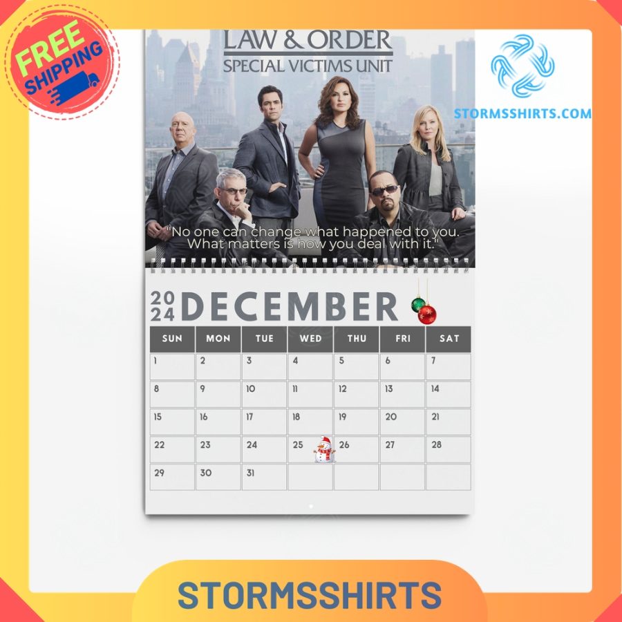 Law & order special victims unit 2024 wall hanging calendar