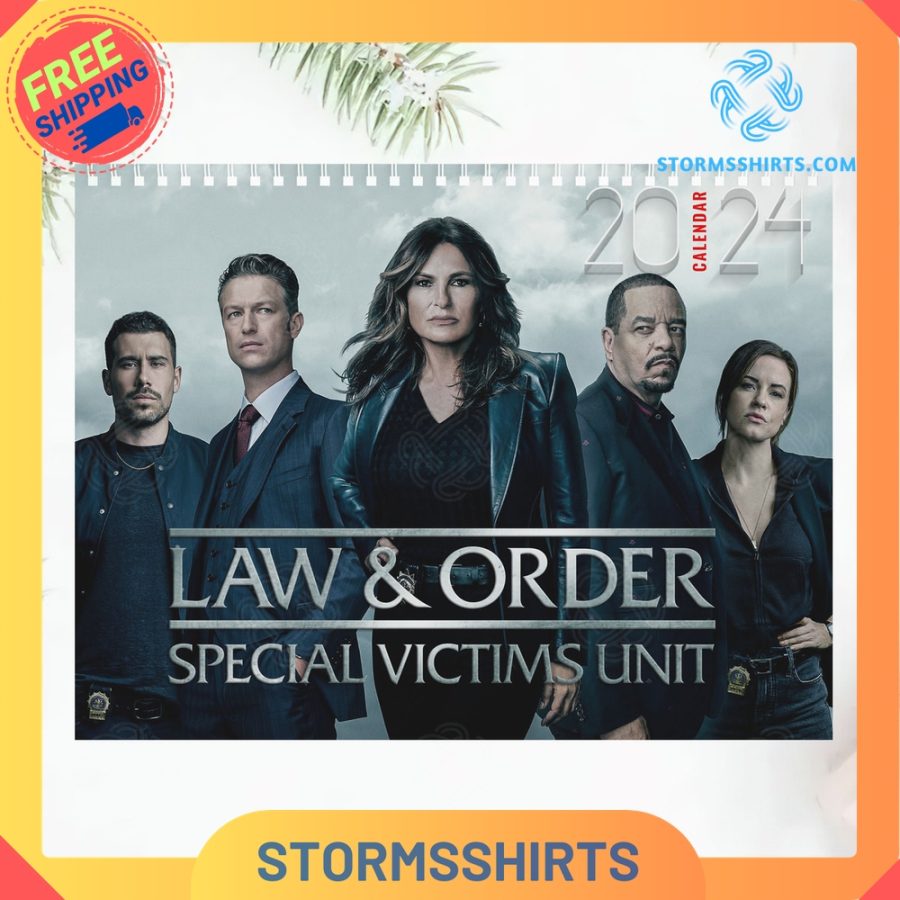 Law & Order Special Victims Unit 2024 Wall Hanging Calendar