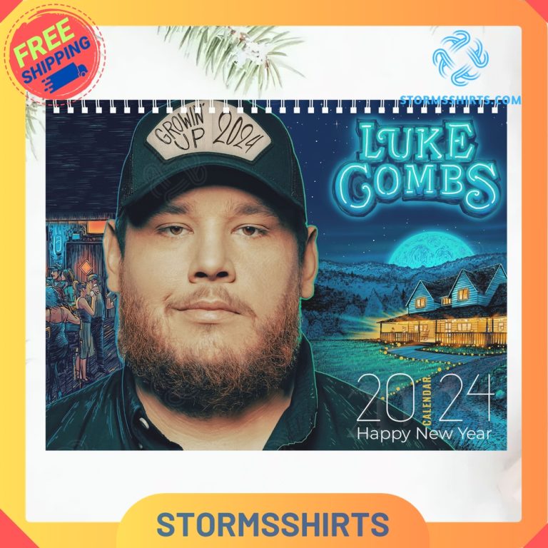 Luke Combs 2025 Wall Hanging Calendar