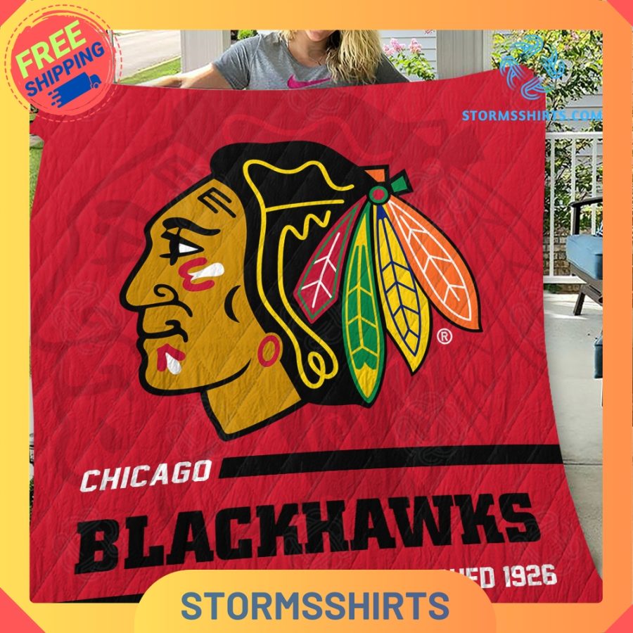 Nhl chicago blackhawks blanket