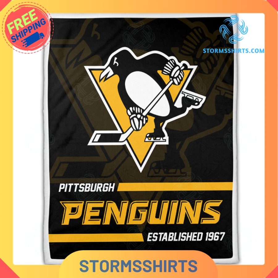 NHL Pittsburgh Penguins Blanket