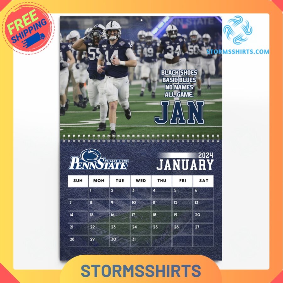 Penn state nittany lions 2024 wall hanging calendar