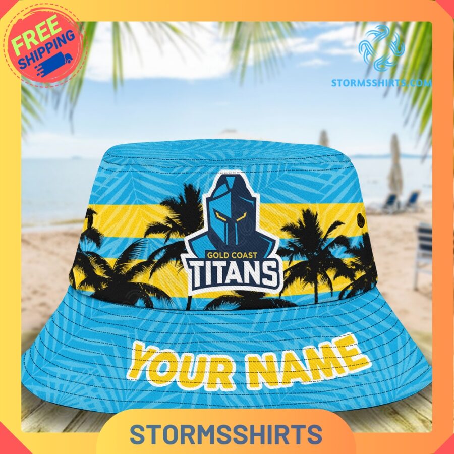 Gold Coast Titans Personalized NRL Bucket Hat