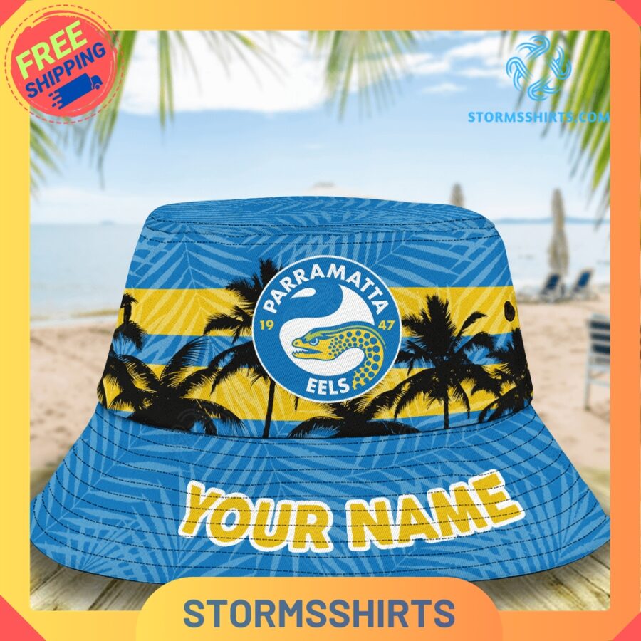 Parramatta Eels Personalized NRL Bucket Hat