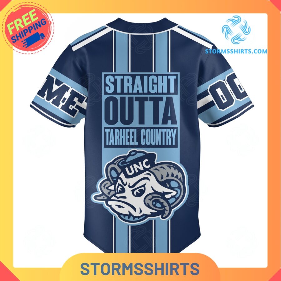 Straight outta unc country baseball jersey